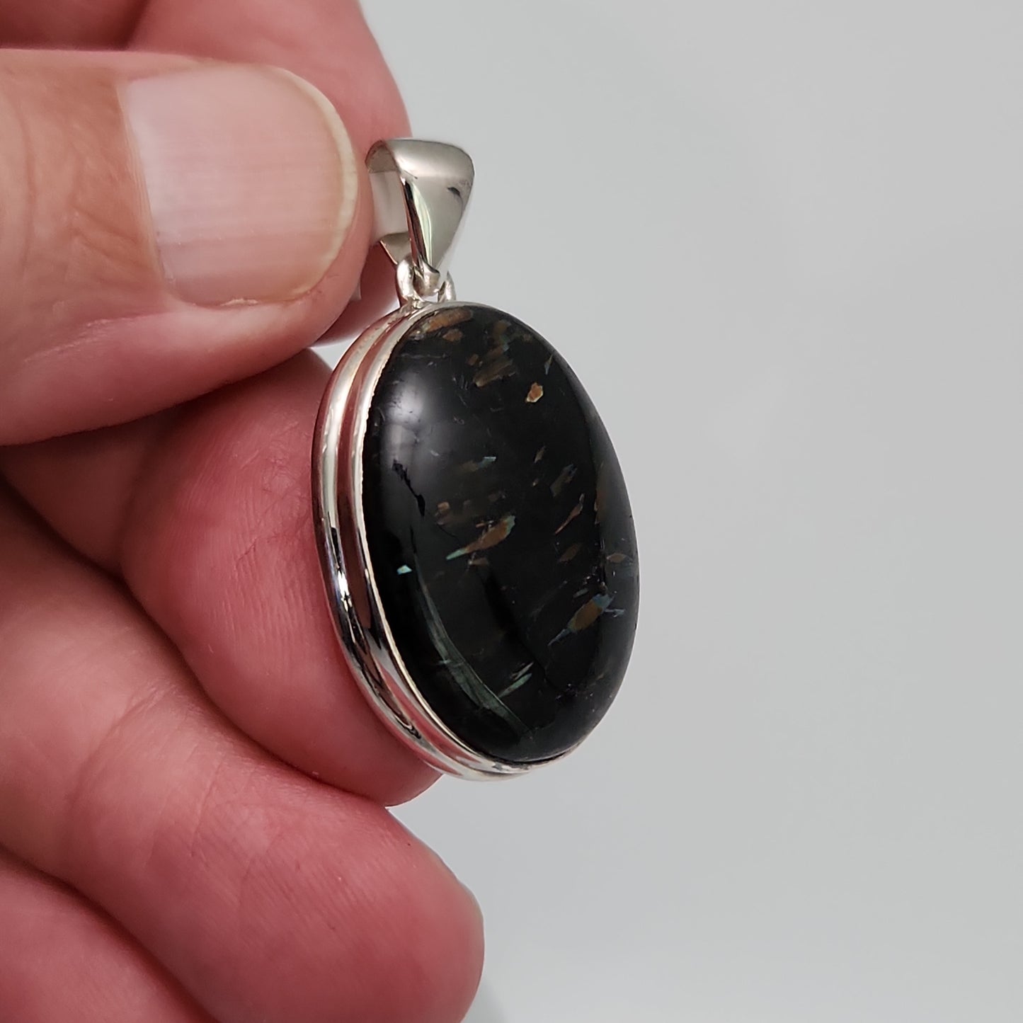 Nuummite Pendant