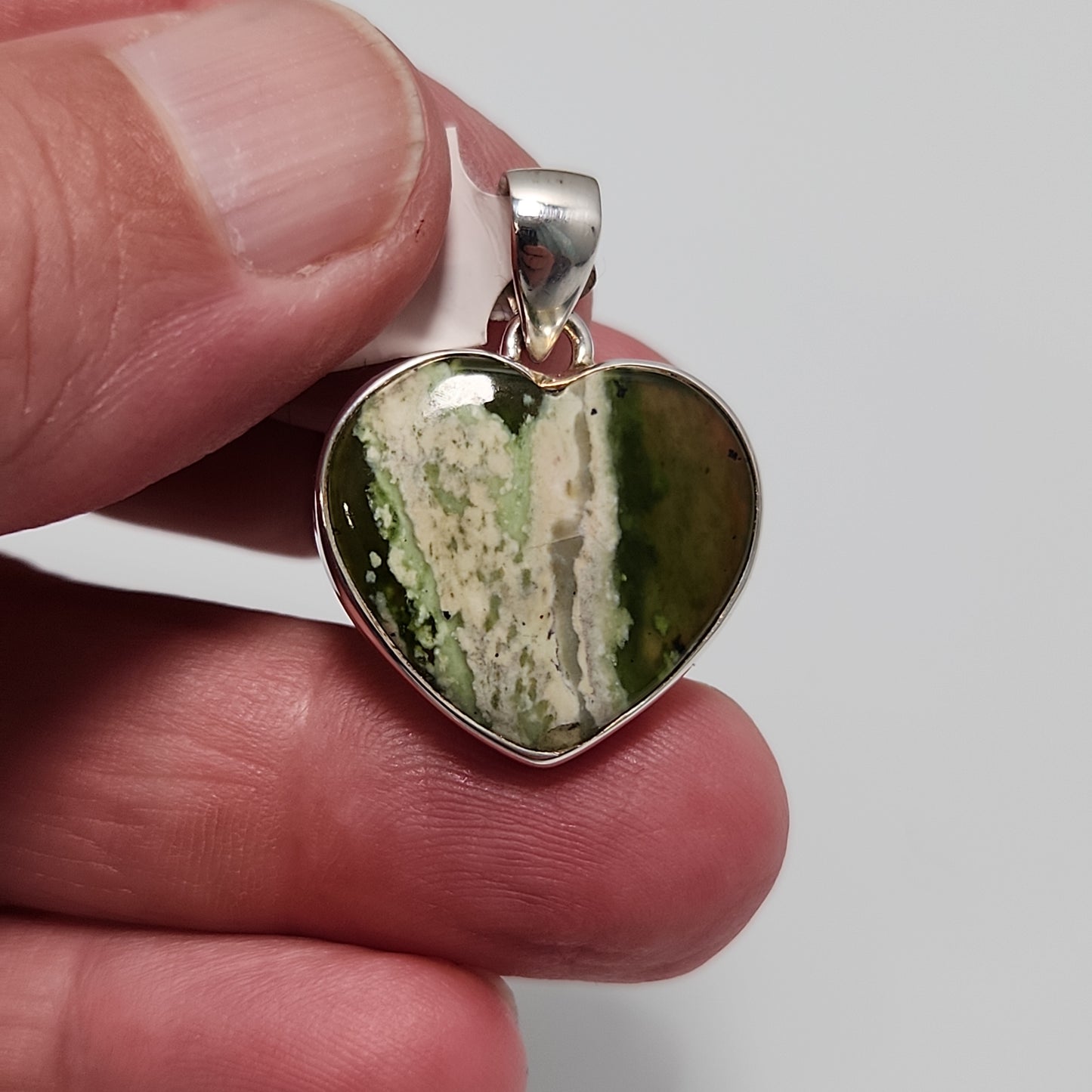 Chrome Chalcedony Pendant