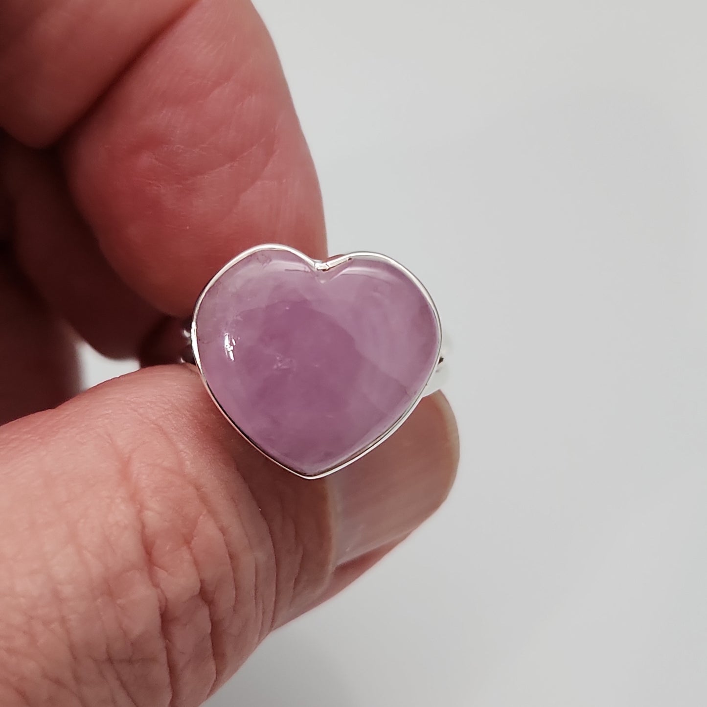 Kunzite Ring sz 9