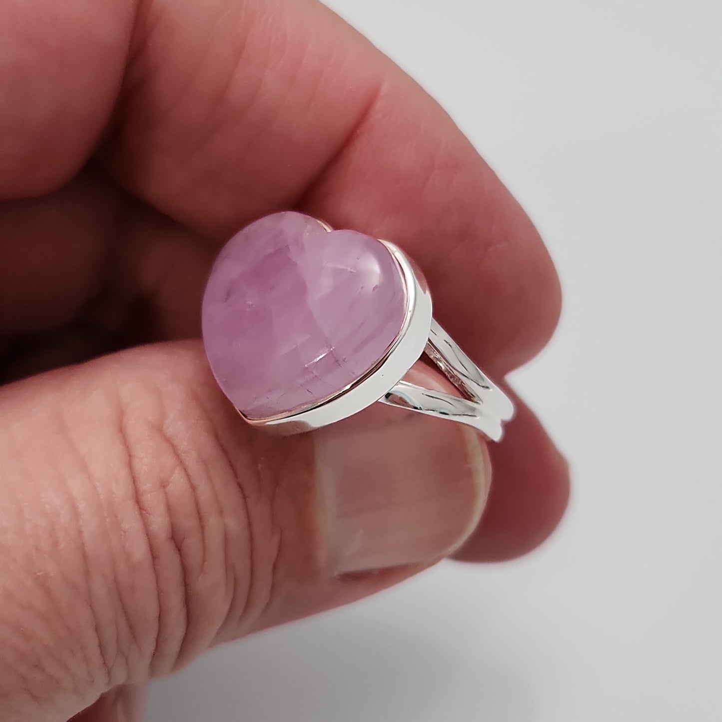 Kunzite Ring sz 9