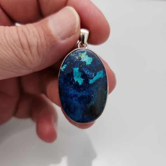 Shattuckite Pendant