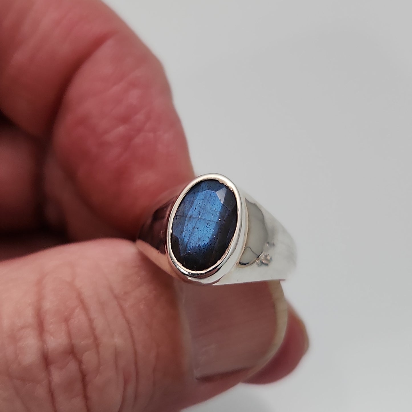 Labradorite Ring sz 8.5