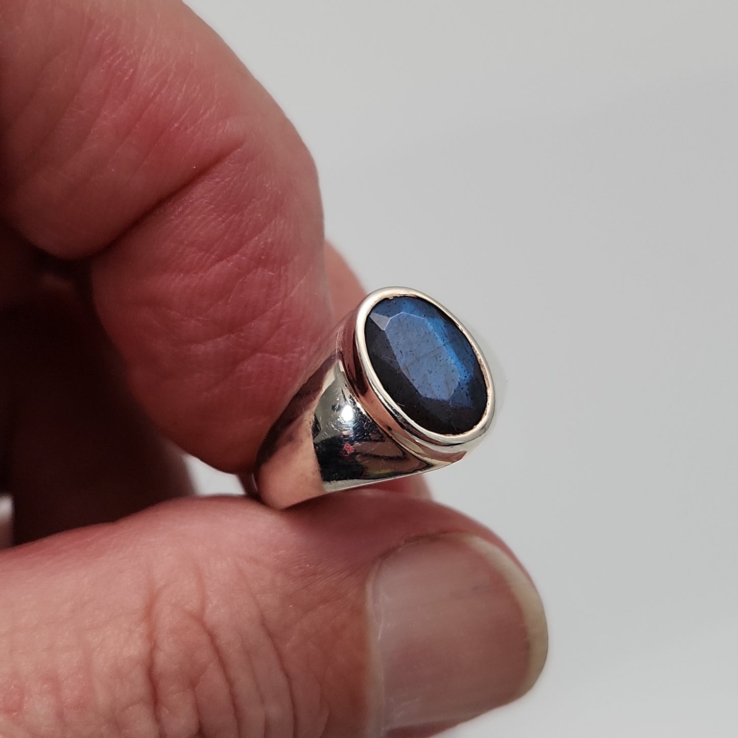 Labradorite Ring sz 8.5