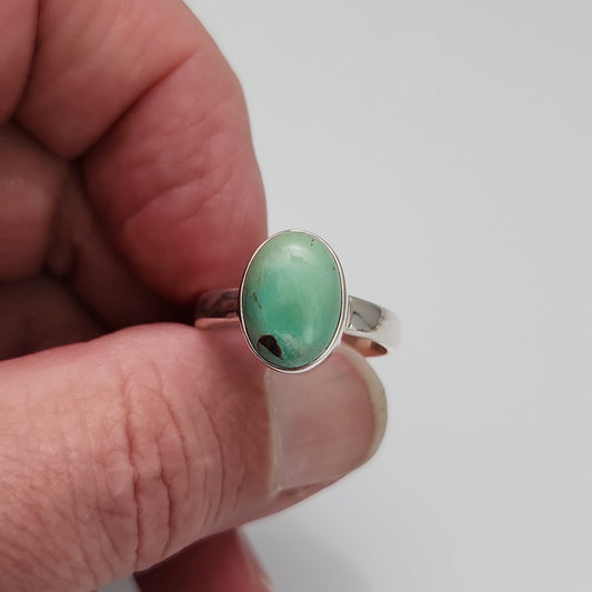 Carico Lake Turquoise Ring sz 10