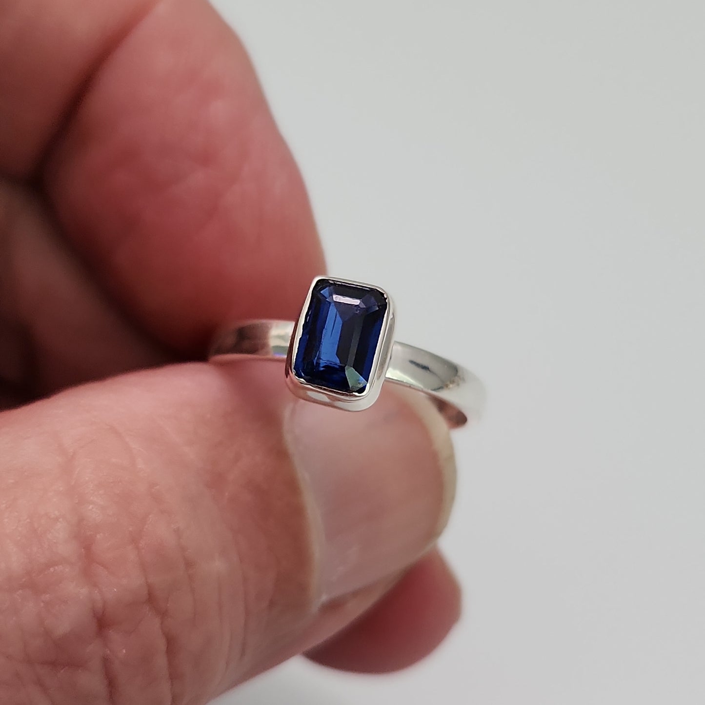 Kyanite Gem Ring sz 9