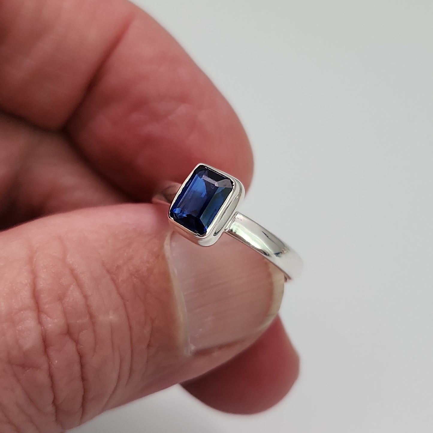 Kyanite Gem Ring sz 9