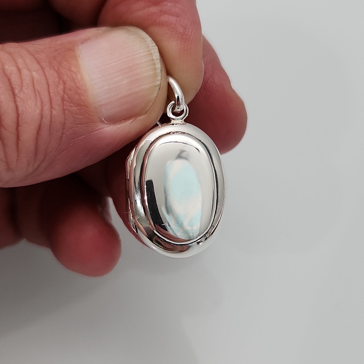 Locket Pendant Sterling Silver