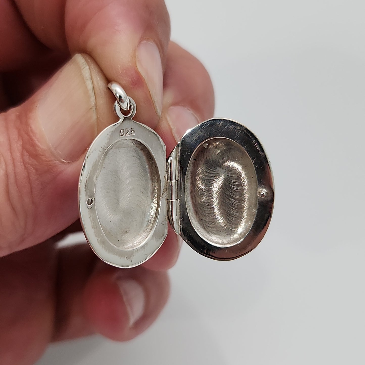 Locket Pendant Sterling Silver