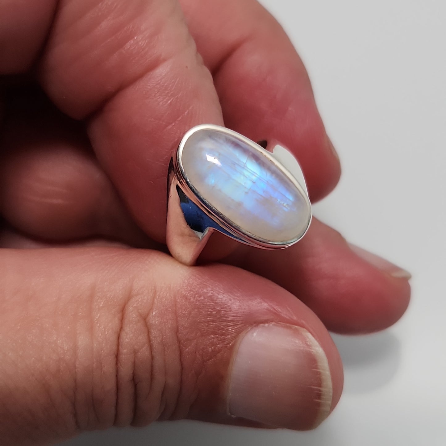 Moonstone Ring sz 9.5