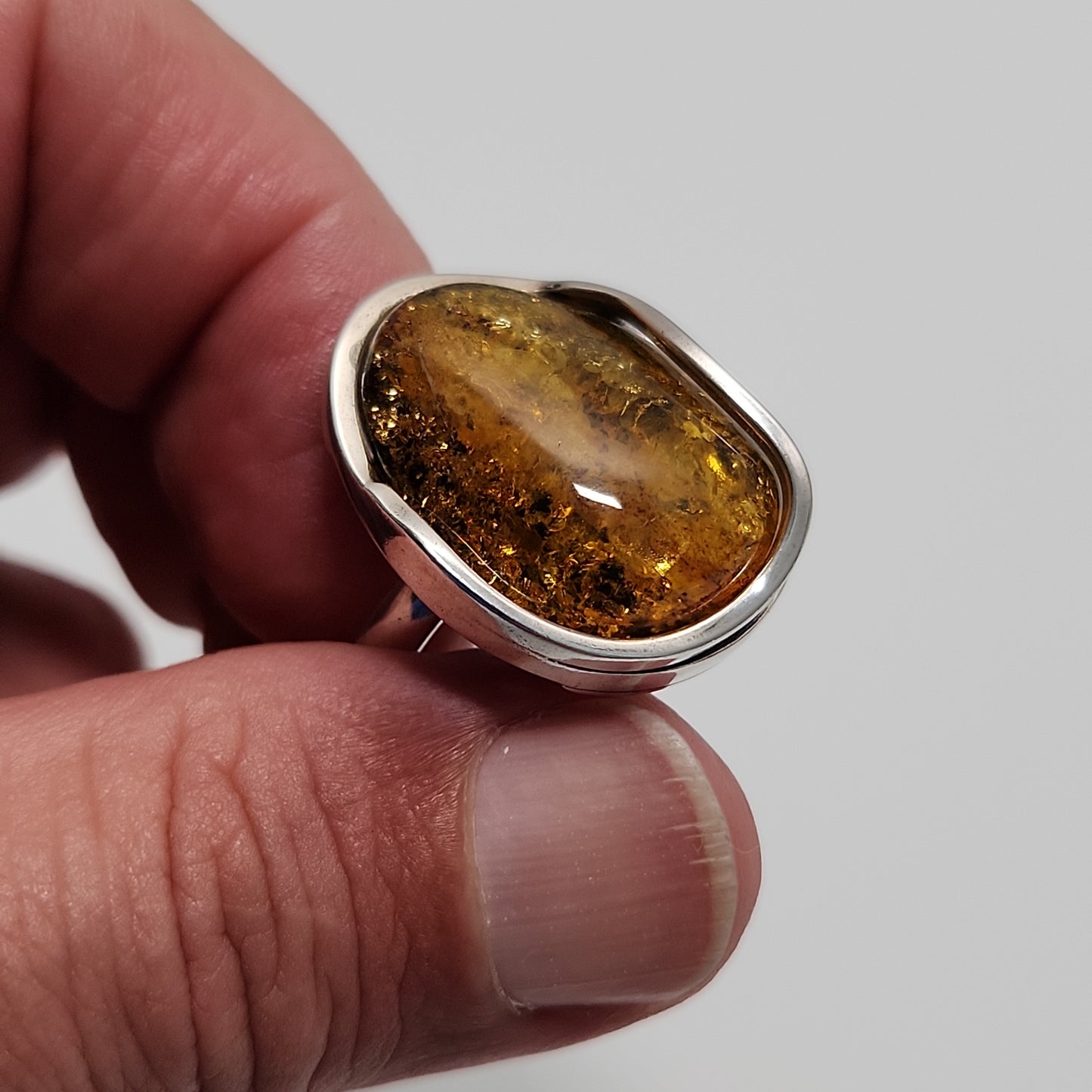 Amber Ring sz 9.5