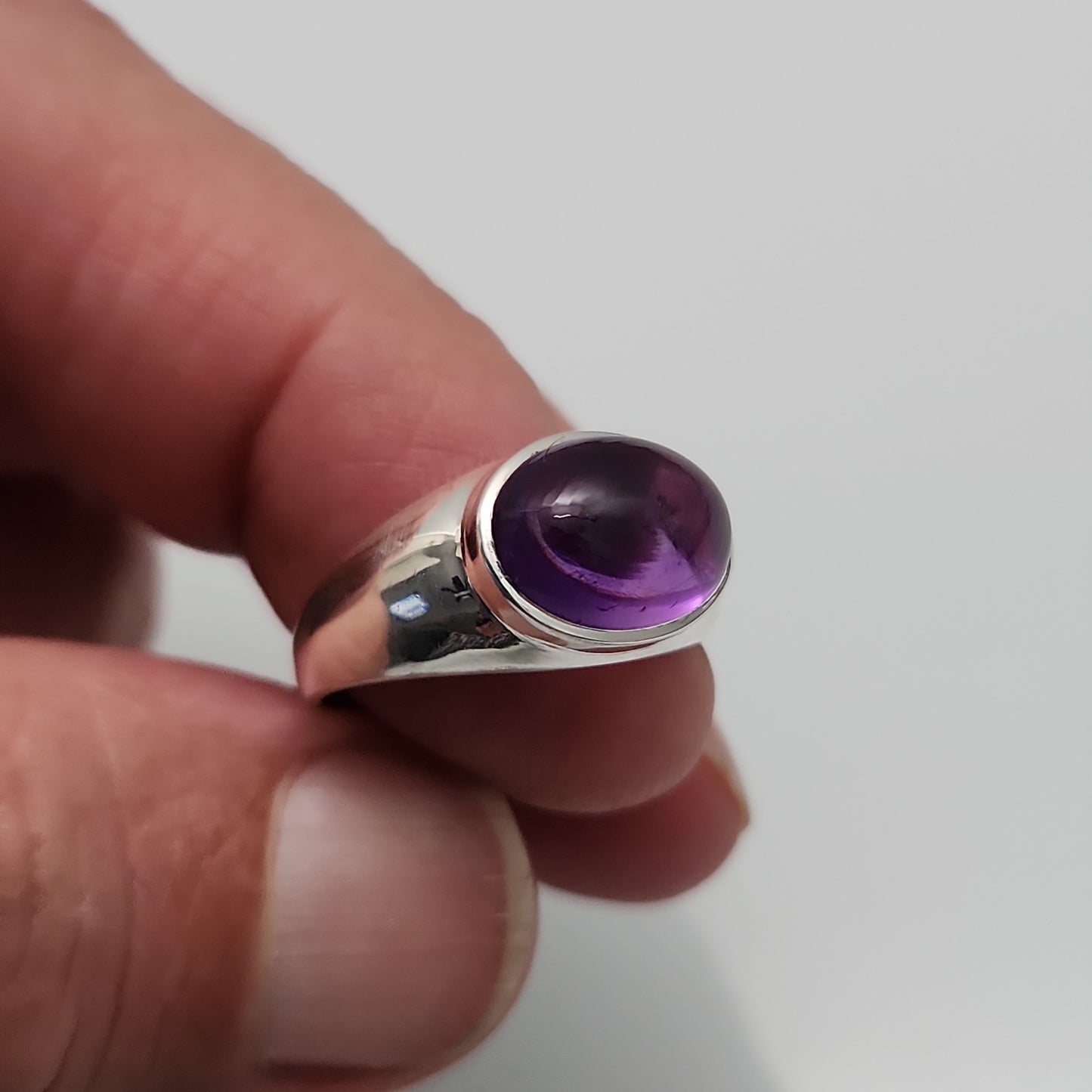 Amethyst Ring sz 9