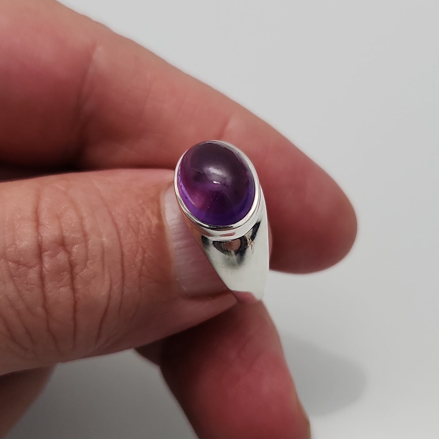 Amethyst Ring sz 9