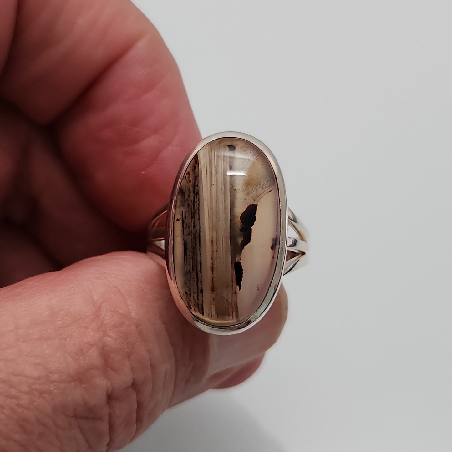 Montana Agate Ring sz 10