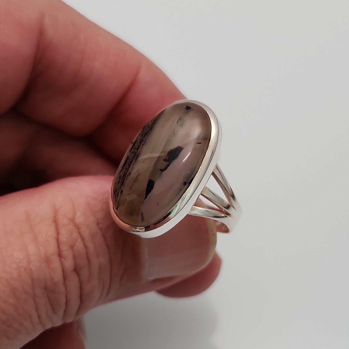 Montana Agate Ring sz 10