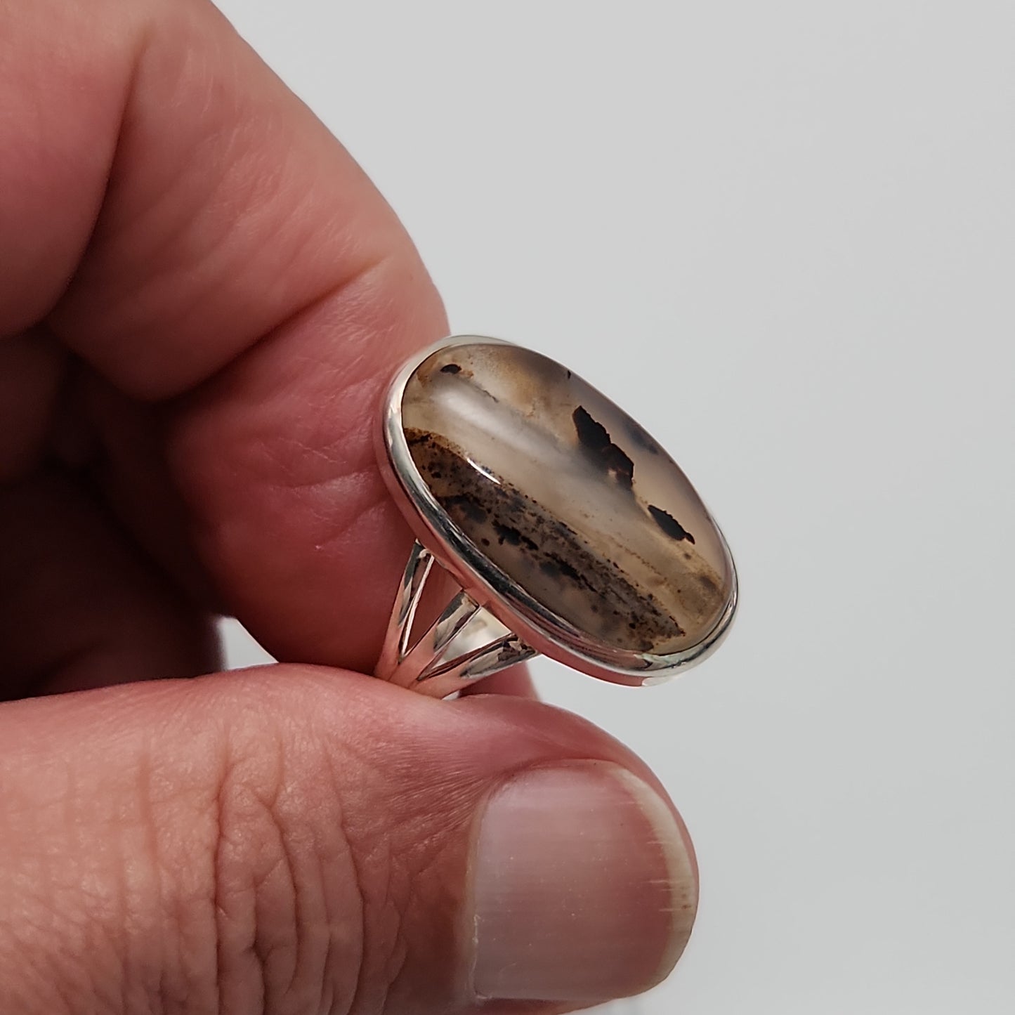 Montana Agate Ring sz 10