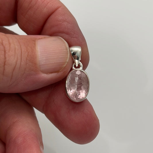 Morganite Gem Pendant