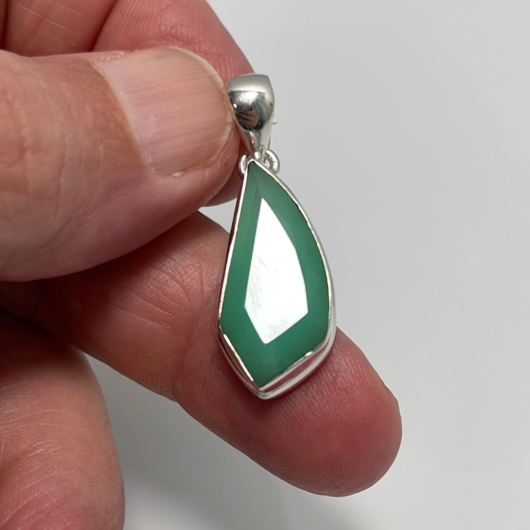 Chrysoprase Gem Pendant