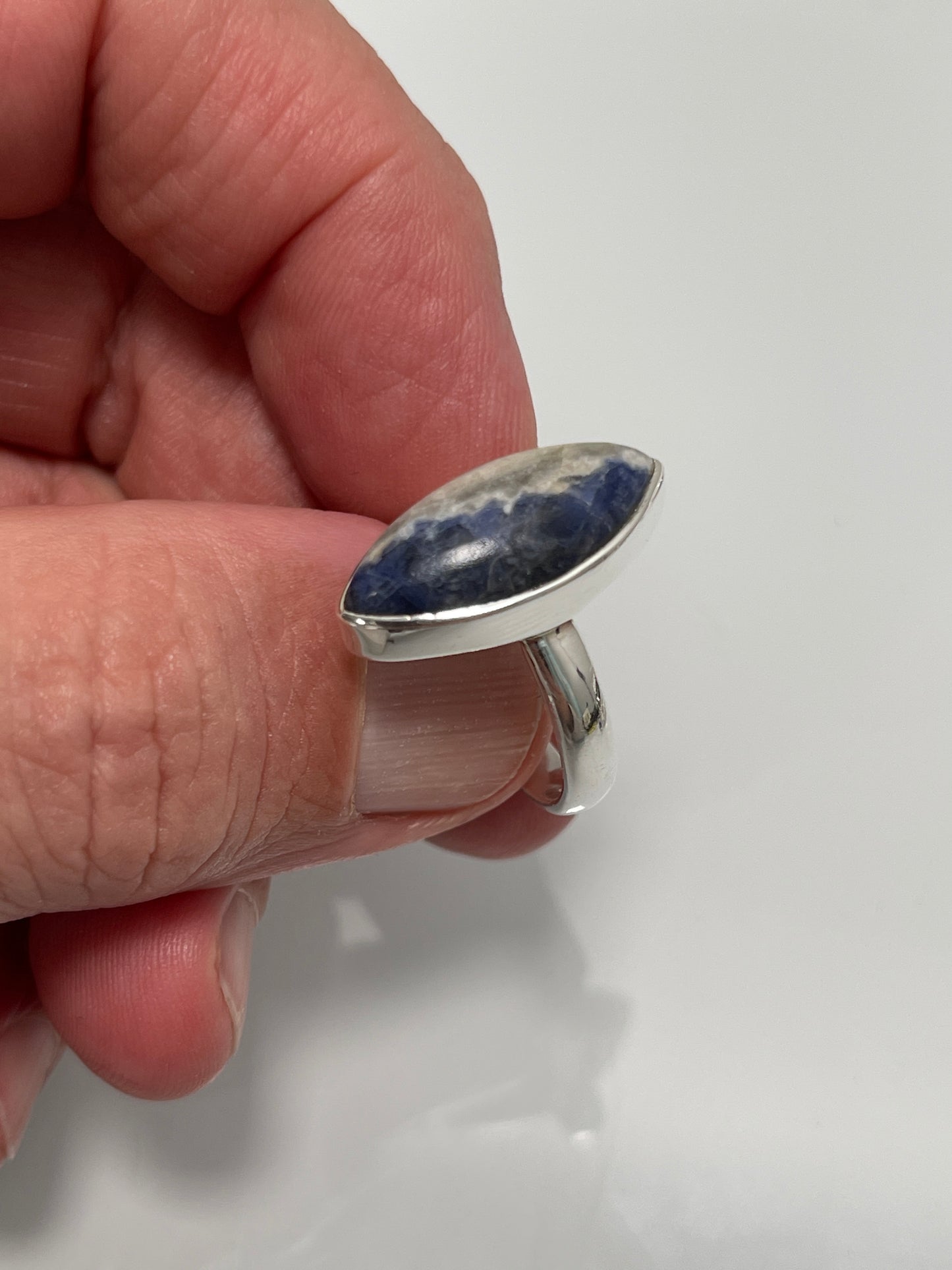 Sodalite Ring sz 8