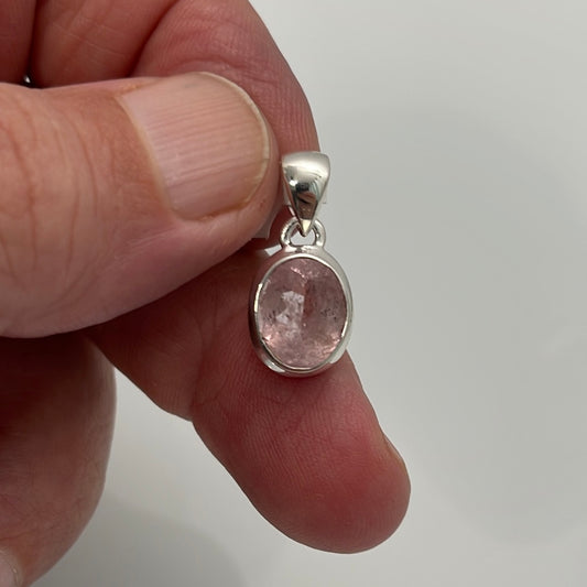 Morganite Gem Pendant