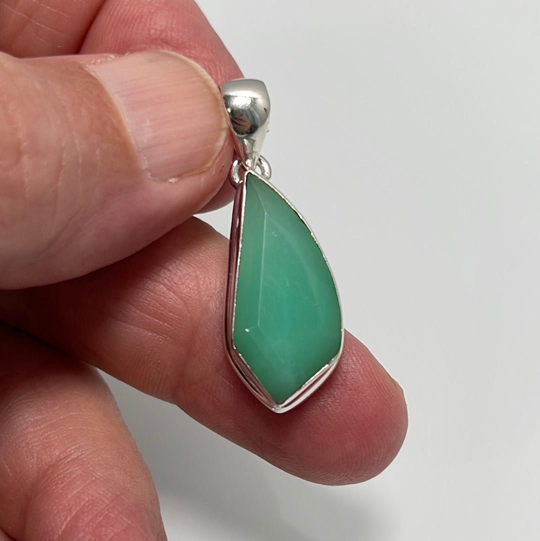 Chrysoprase Gem Pendant