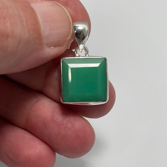 Chrysoprase Gem Pendant