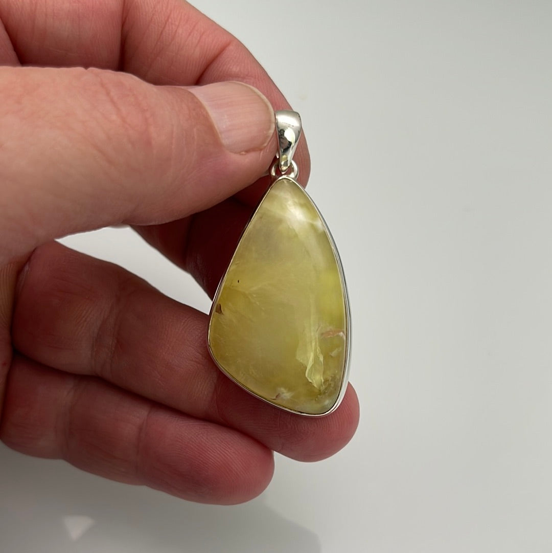 Prehnite Pendant