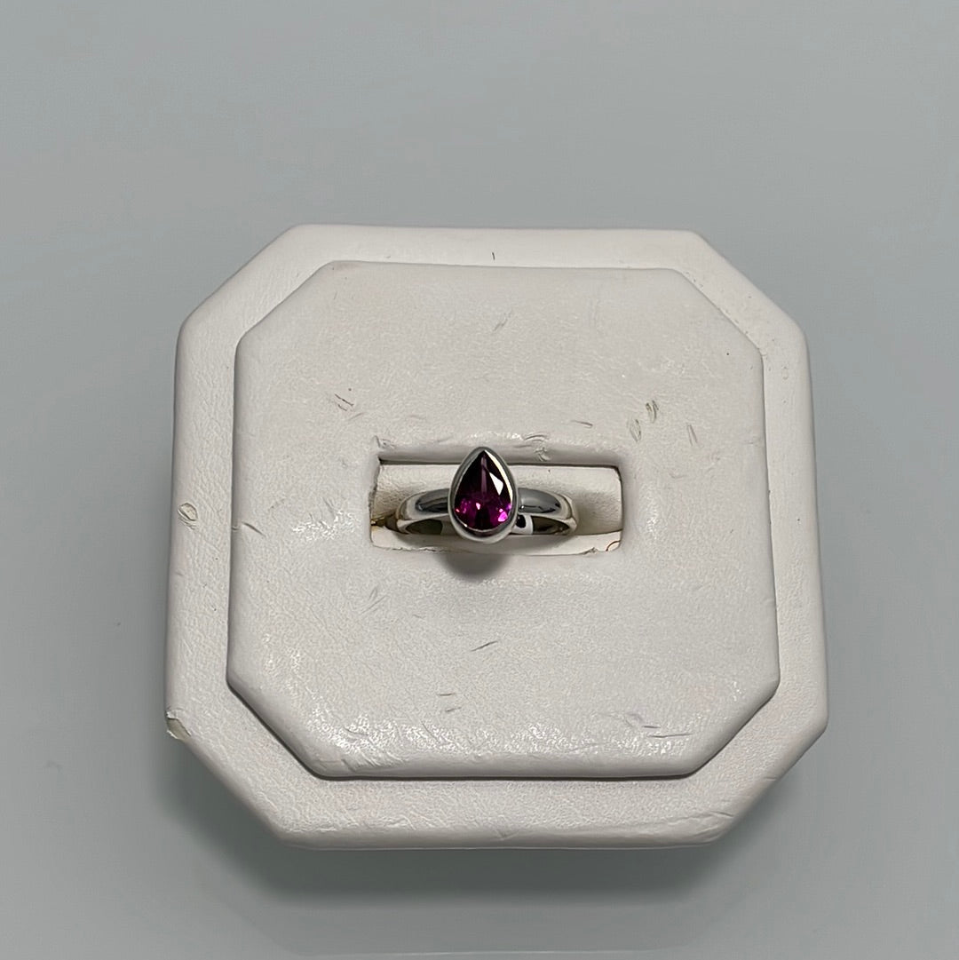 Rhodolite Garnet Ring Size 5