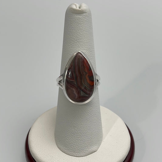 Laguna Agate Ring Size 7.5