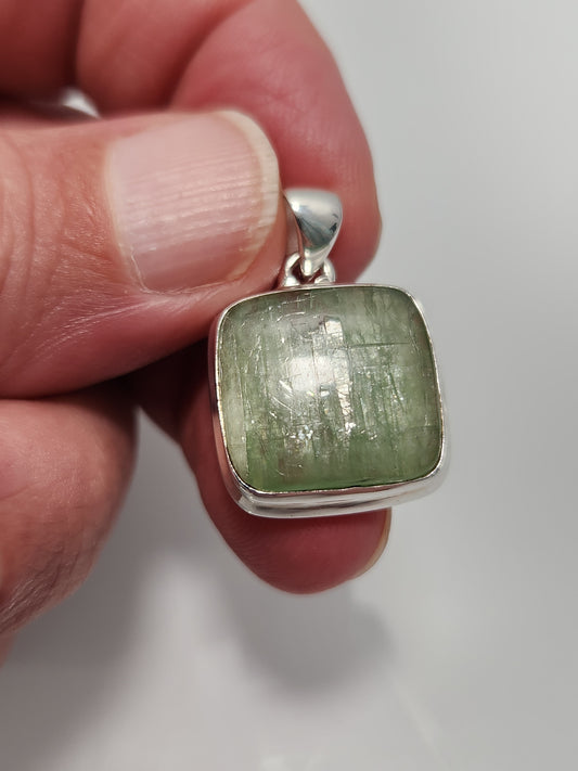 Green Kyanite Pendant