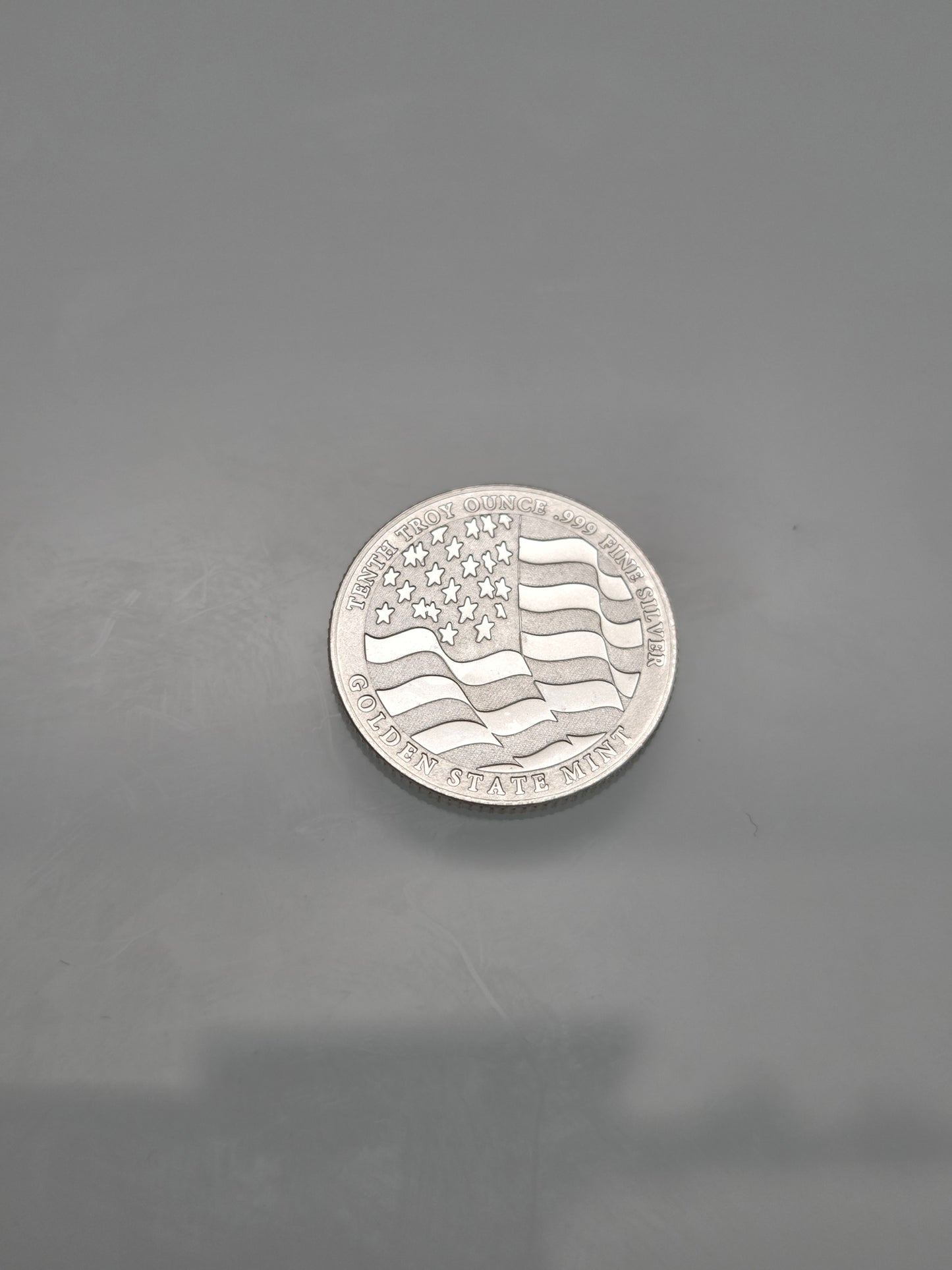 .999 Pure Silver 1/10 Ounce Eagle