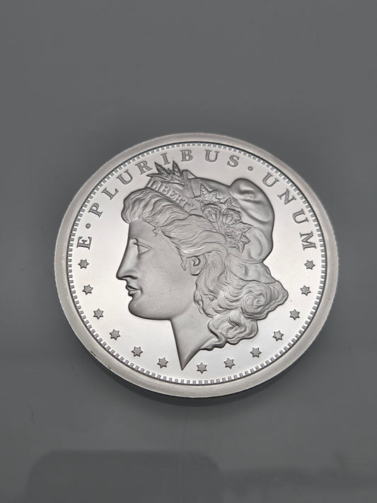 Five Ounce Morgan Dollar .999 Pure Silver Coin