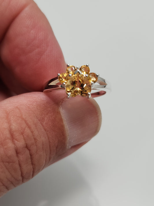 Citrine Paw 🐾 Ring sz 5-12