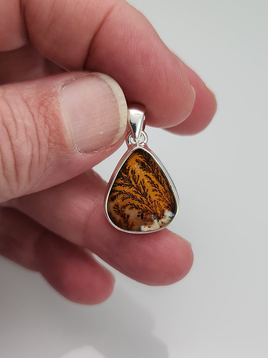 Dendritic Agate Pendant