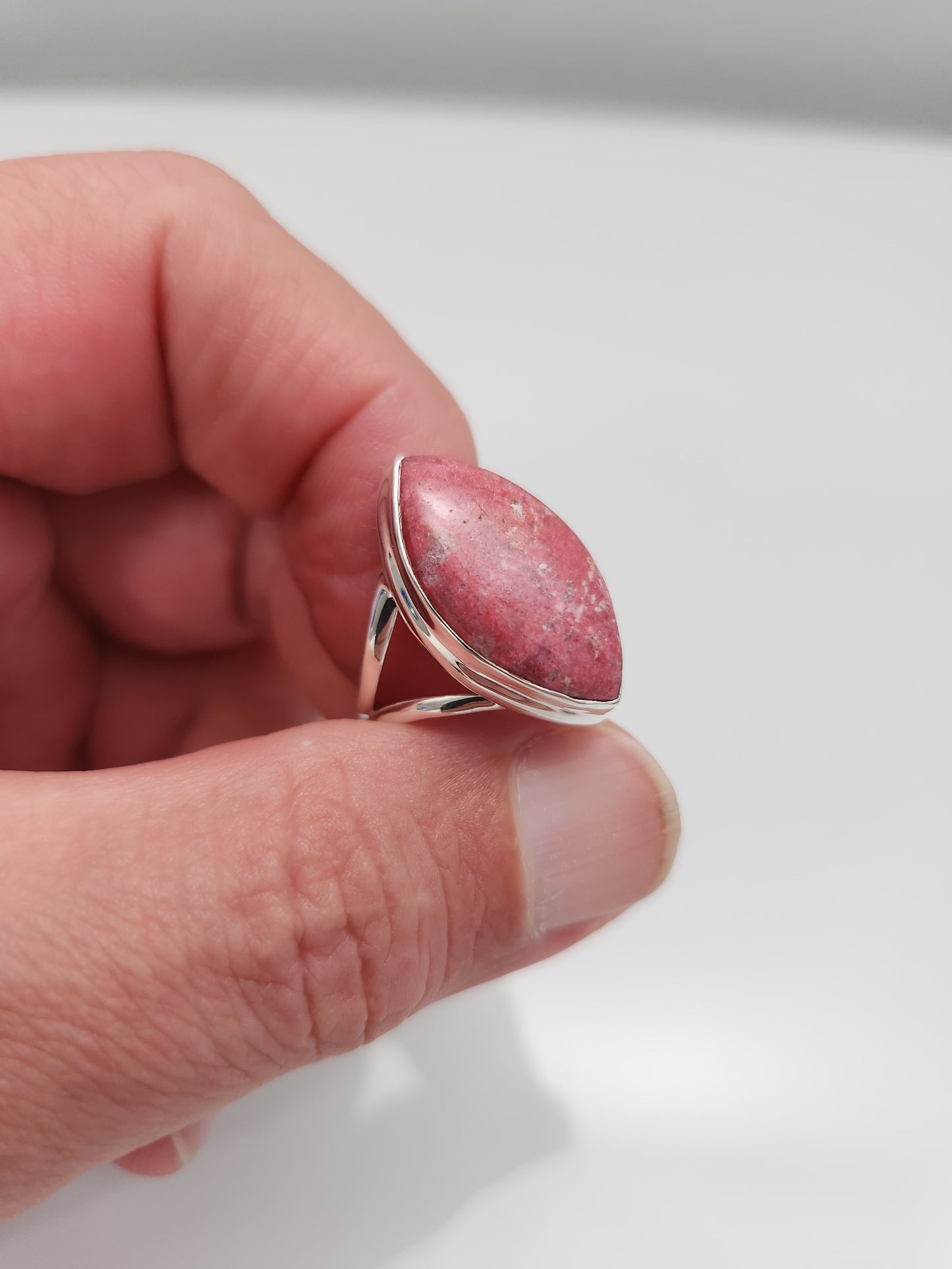 Thulite Ring sz 8