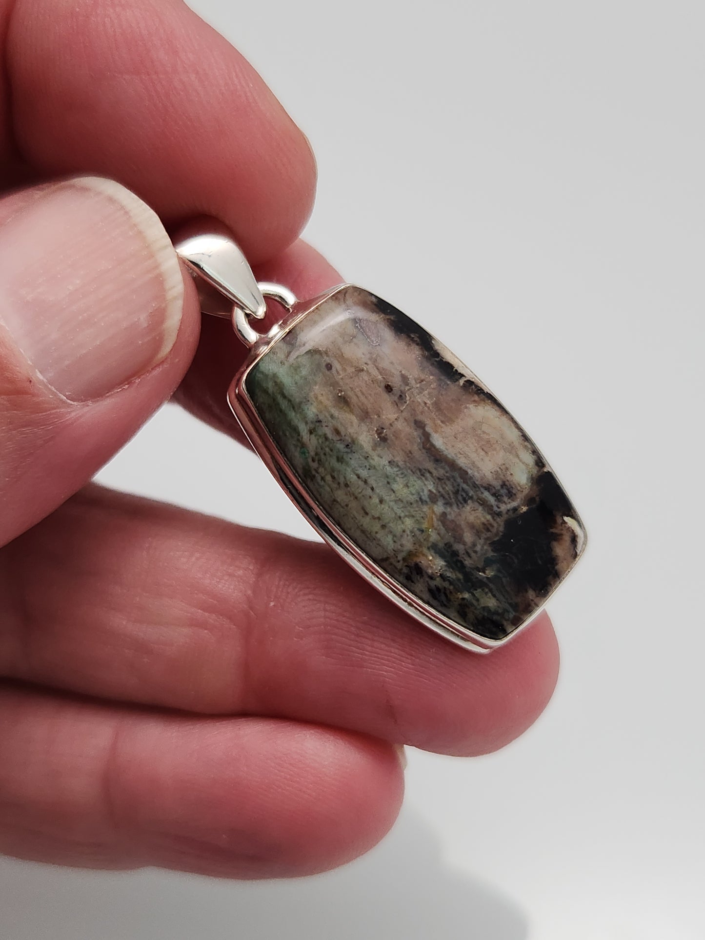 Petrified Wood Pendant