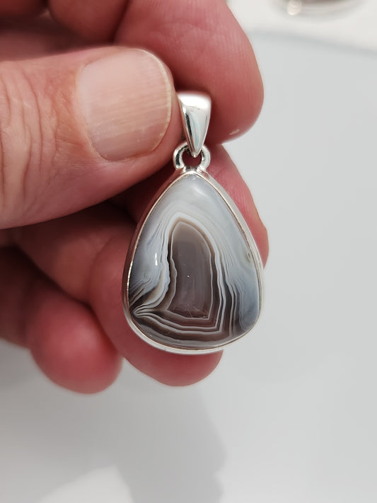 Botswana Agate Pendant