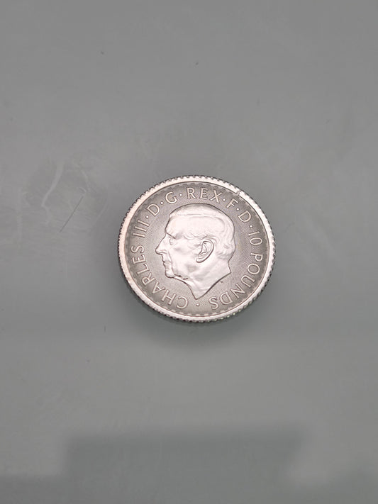 .9995 Pure PLATINUM Britannia 1/10 ounce