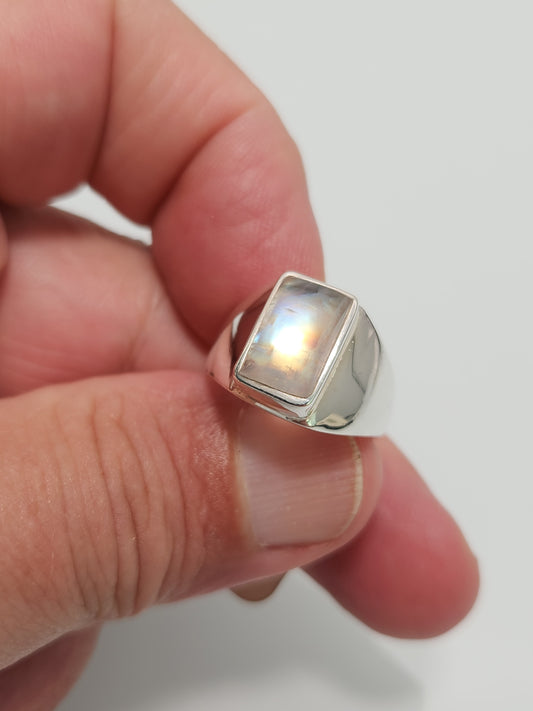 Moonstone Ring sz 8