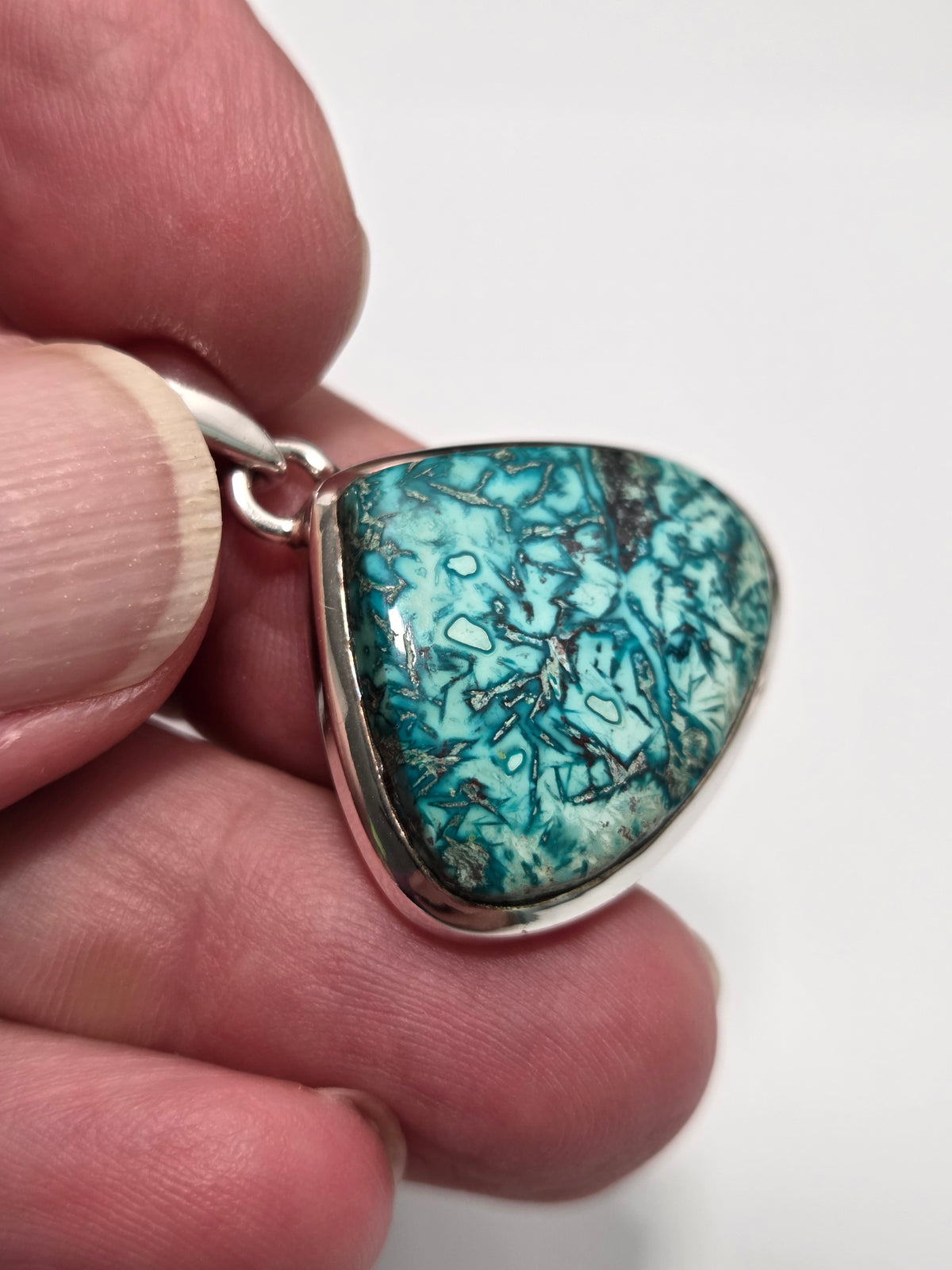 Shattuckite Pendant