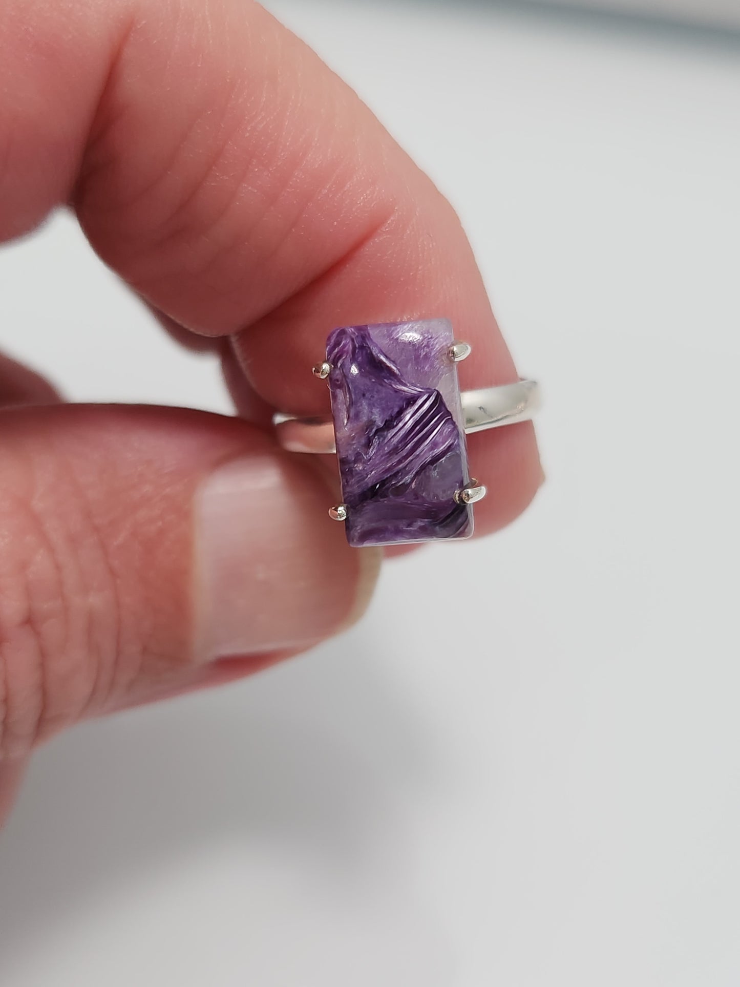 Charoite Ring sz 5-10