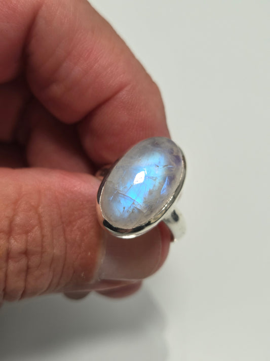 Moonstone Ring sz 8