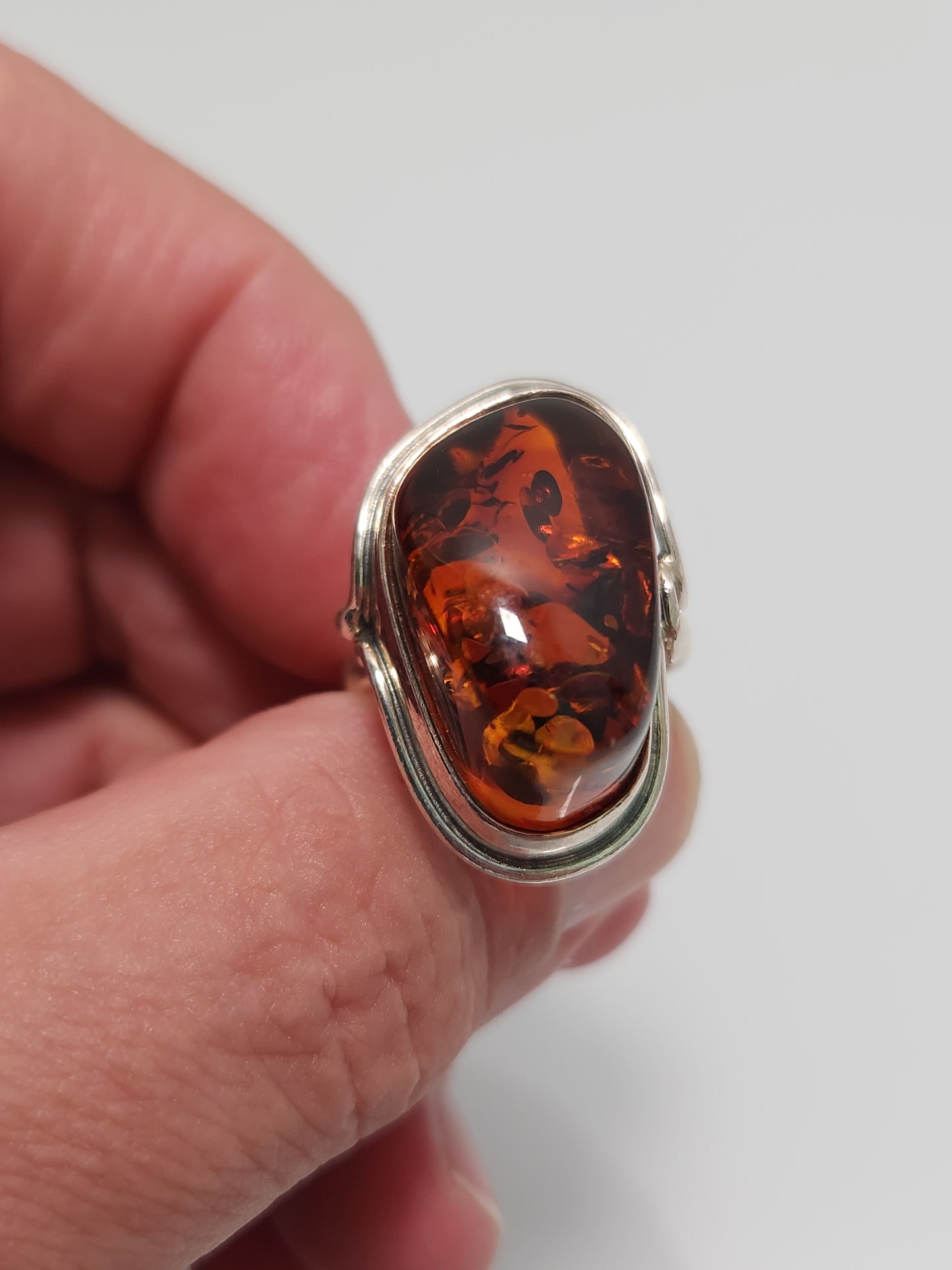 Amber Ring sz 9.5