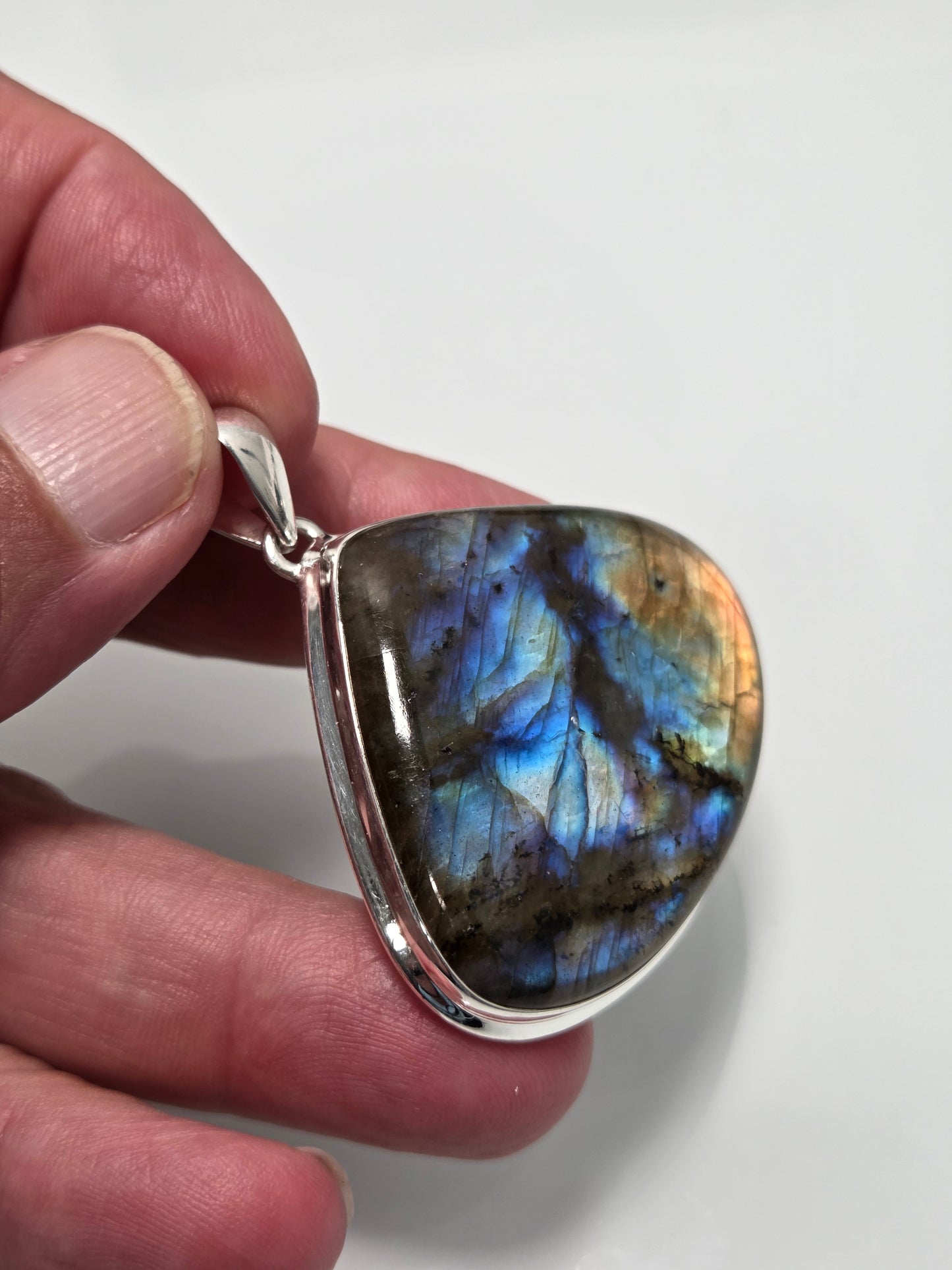 Big Labradorite Pendant