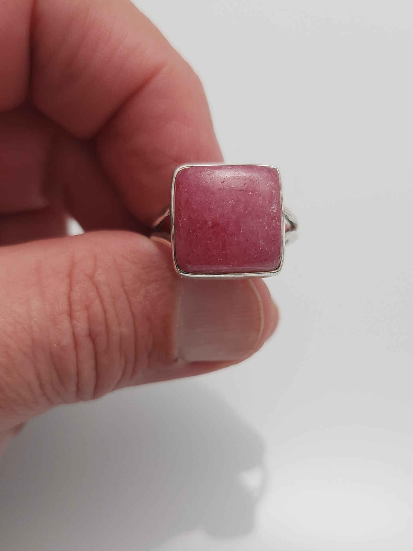 Rhodonite Ring sz 10