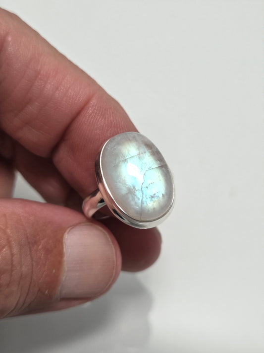 Moonstone Ring sz 8