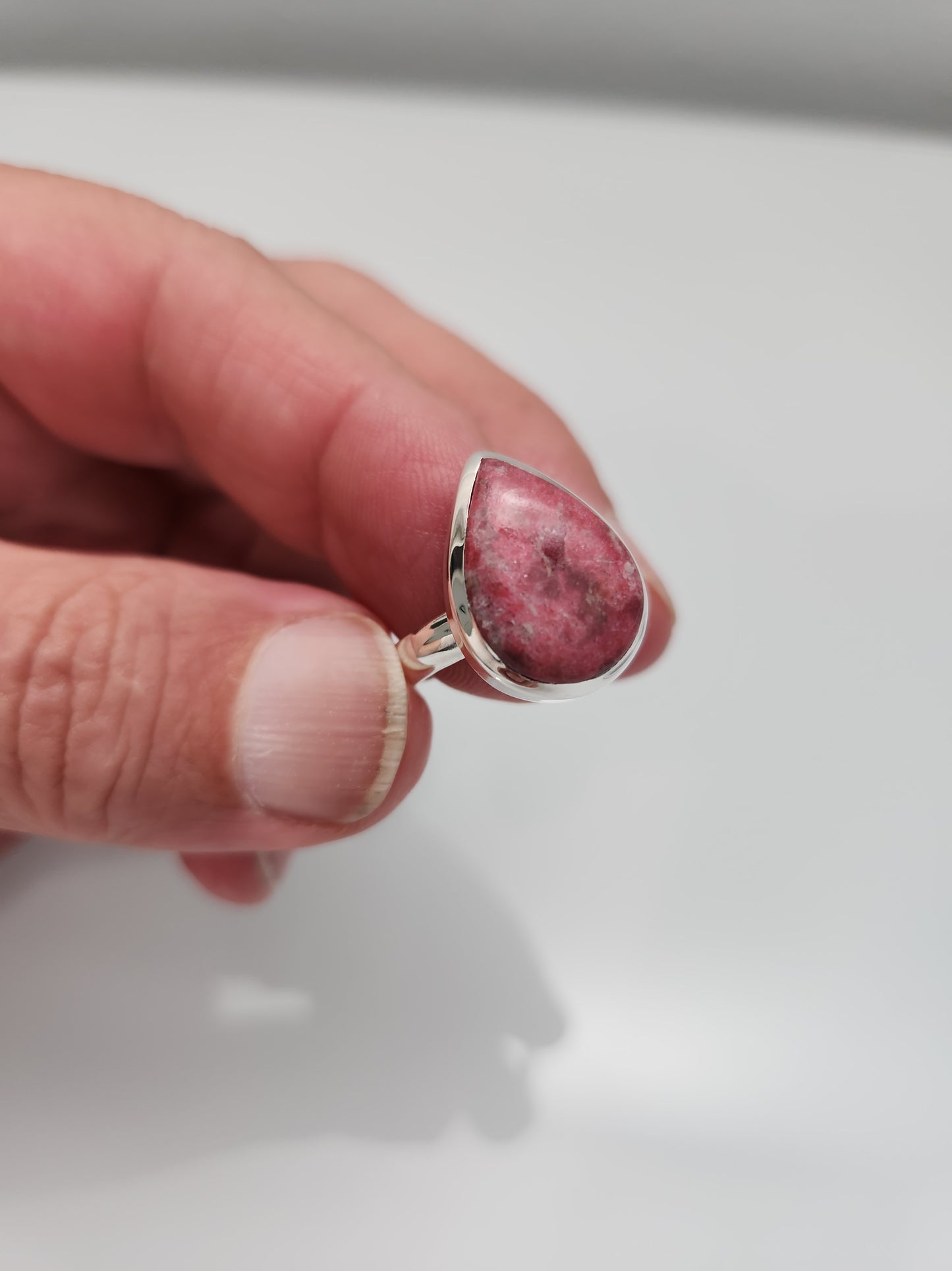 Thulite Ring sz 7