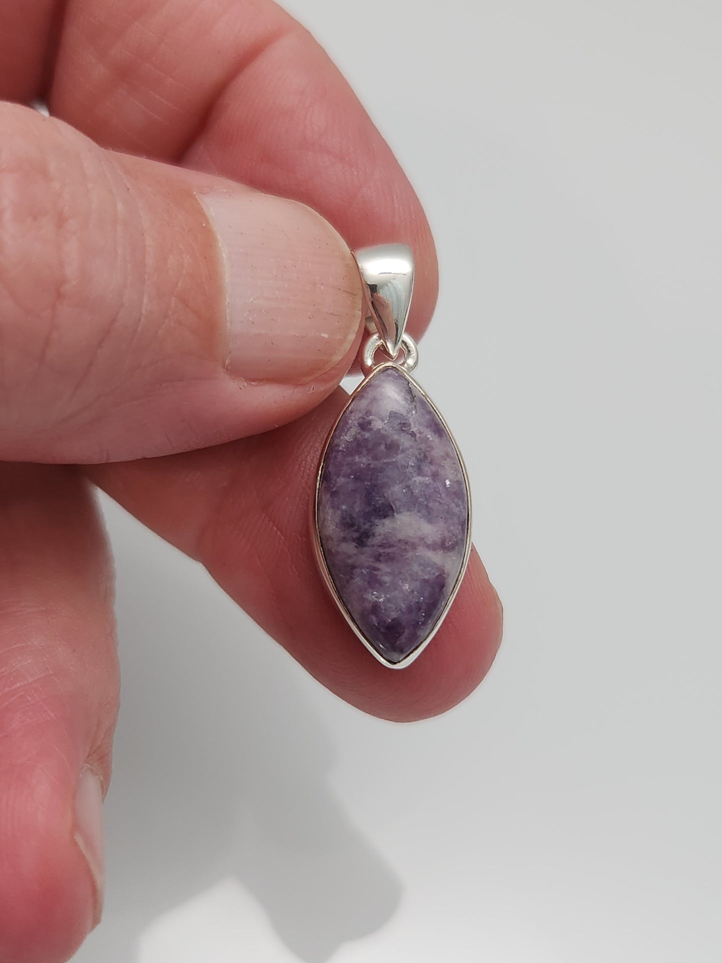 Lepidolite Pendant