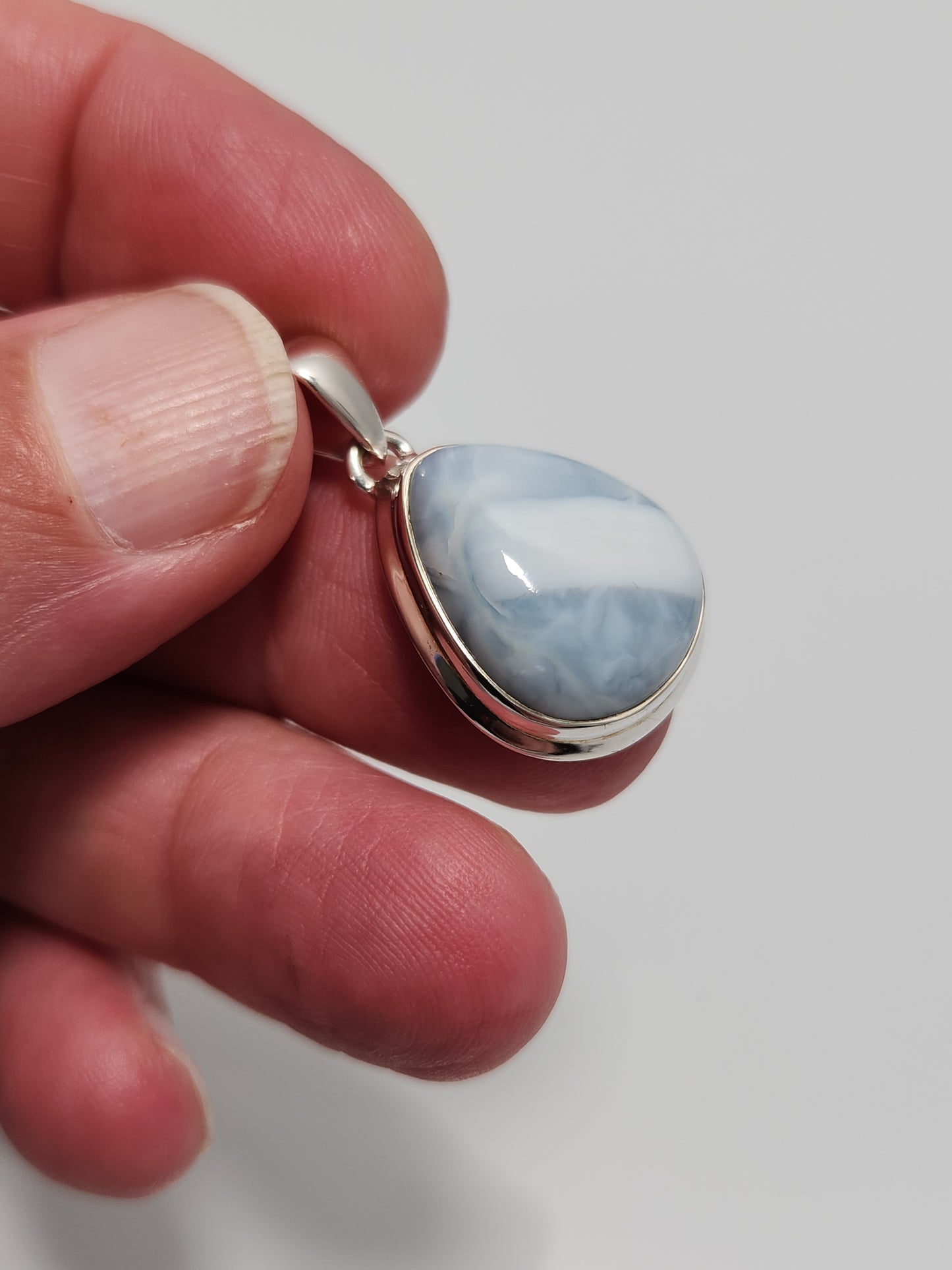 Owyhee Blue Opal Pendant