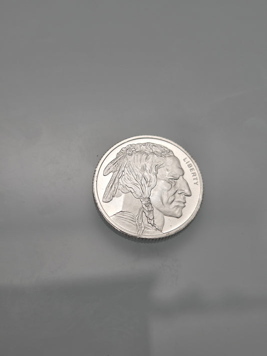 .999 Pure 1/10 Ounce Buffalo