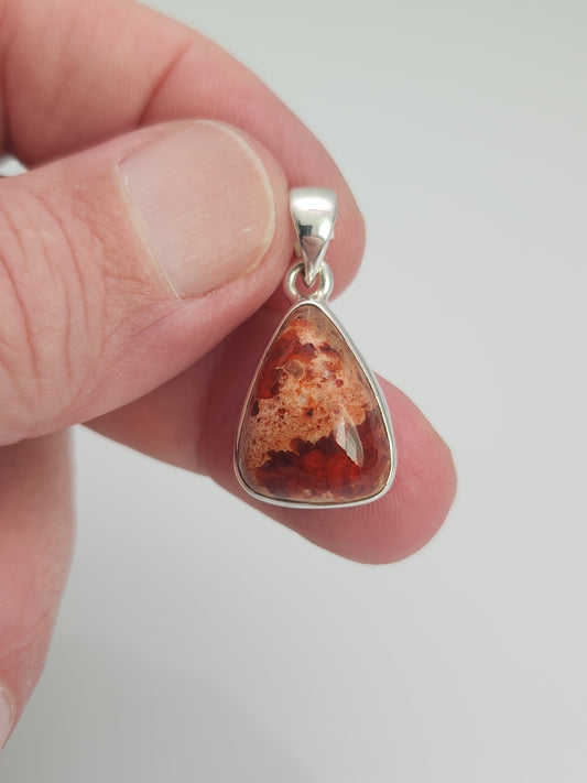 Fire Opal Pendant